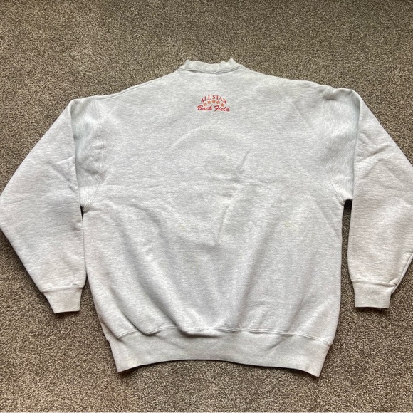VINTAGE 1991 WARNER BROS BUTBANK BLITZERS FOOTBALL CREWNECK SWEATSHIRT GRAY RARE - Picture 11 of 16